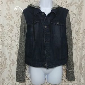 Harper Women's Denim Hooded Jacket